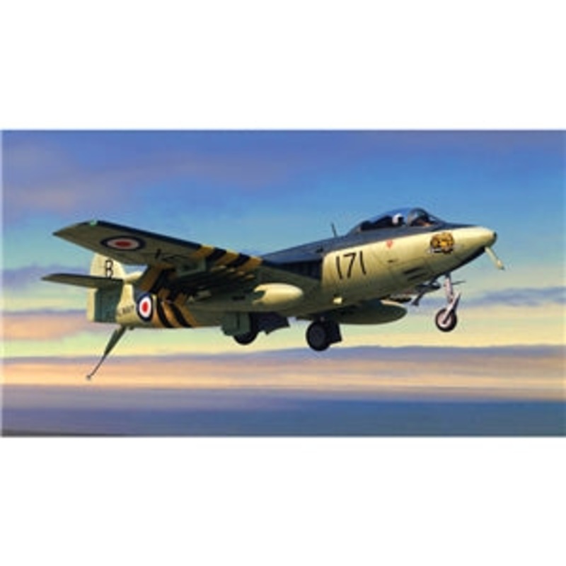 TRUMPETER  02826 British Royal Navy Hawker Sea Hawk FGA Mk 6 Fighter Aircraft 1/48 SCALE
