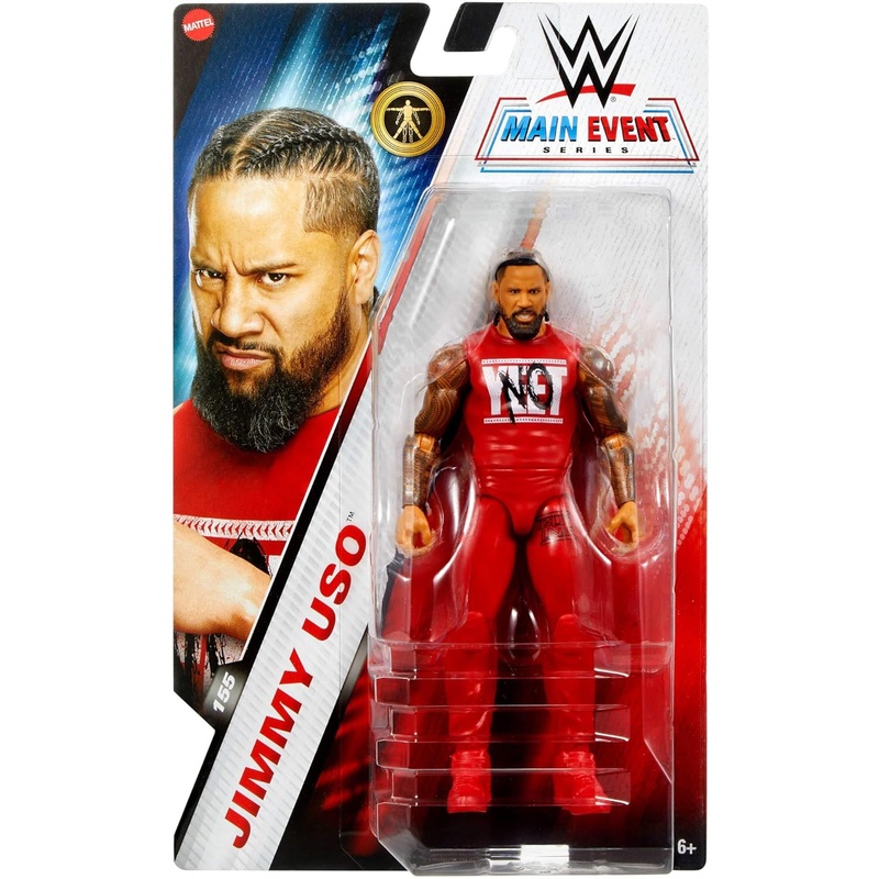 WWE JVC48 JIMMY USO WRESTLERS ACTION FIGURE
