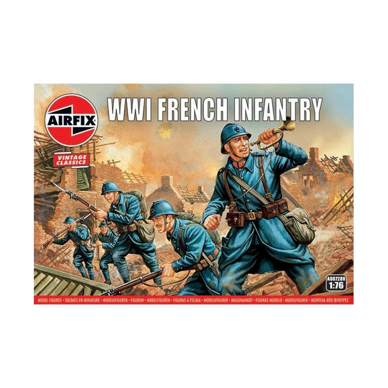 Airfix A00728V WWI French Infantry 1:76 Scale
