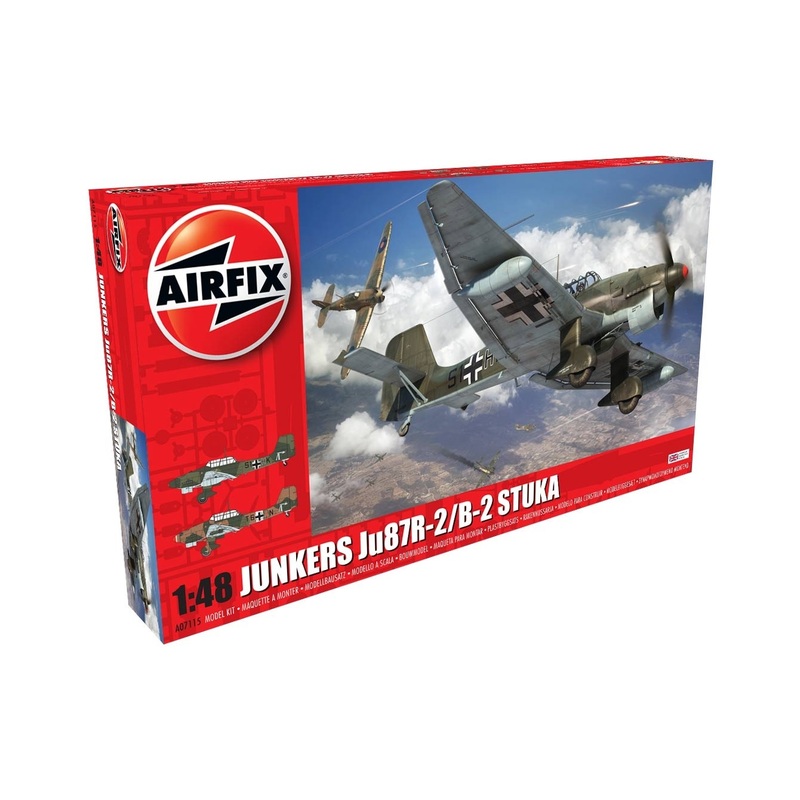 Airfix A07115 Junkers JU87B-2/R-2 1:48 Scale
