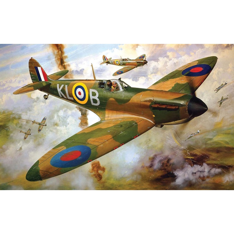 Airfix A12001V Supermarine Spitfire Mk1a 1:24 Scale