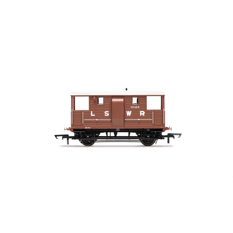 Hornby R6911B LSWR  20T ‘New Van’ Goods Brake Van  10124 – Era 2