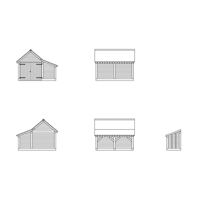 Hornby R7271 Modern Timber Garage