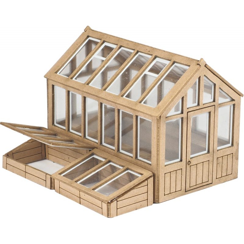 METCALFE PO514 00/H0 SCALE GREENHOUSE