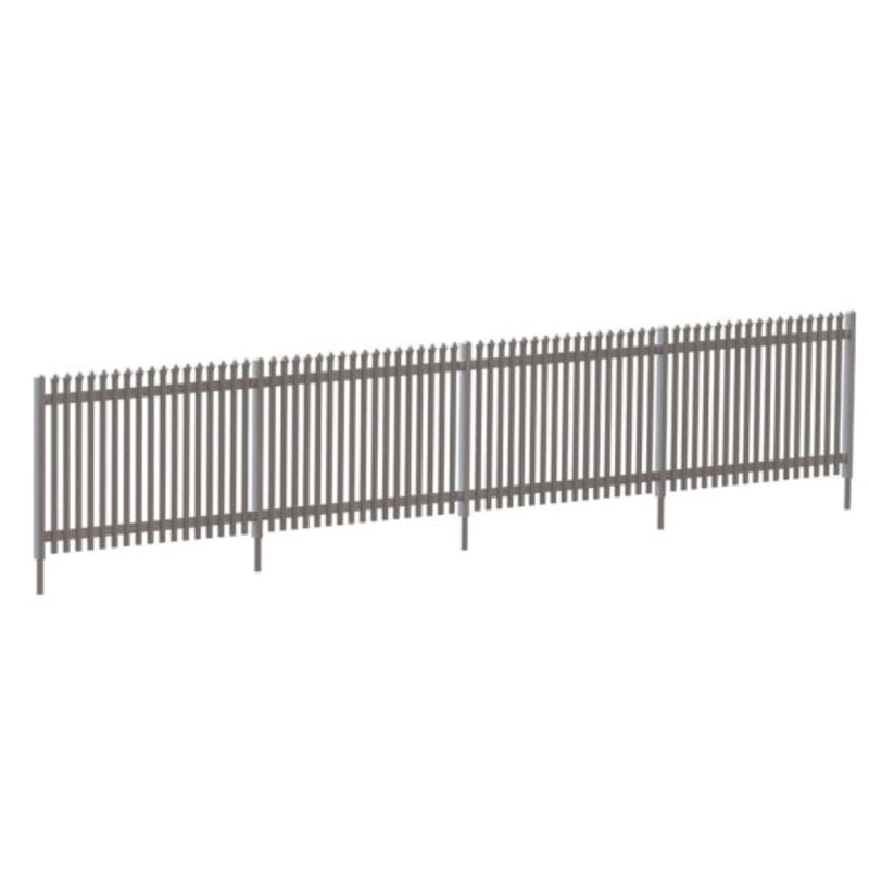 PECO WILLS SSM317 MODERN PALISADE FENCING