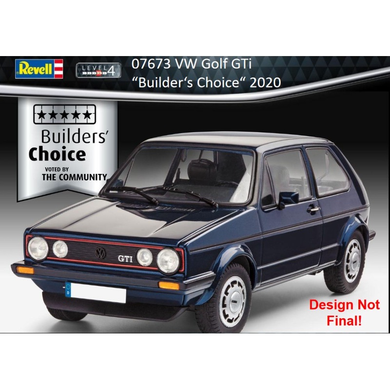 Revell 07673 VW Golf GTi “Builders Choice”