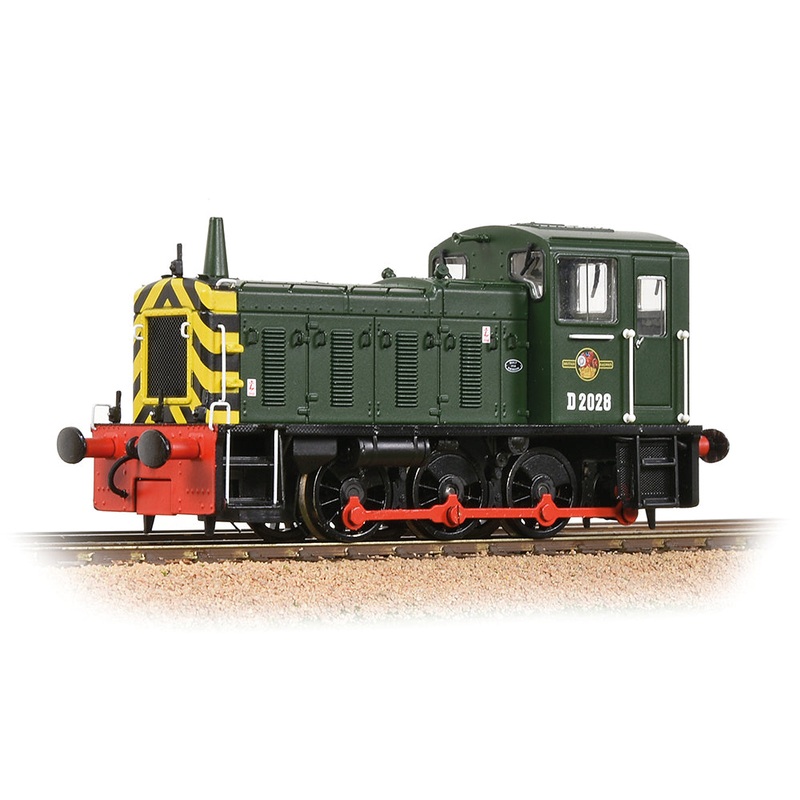 Bachmann Locomotive 31-361B Class 03 D2028 BR Green wasp Stripes