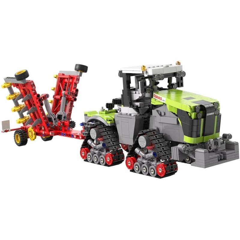 Cada Bricks C65012W Claas Xerion 5000 Trac TS- 1336pcs 1:32 Scale