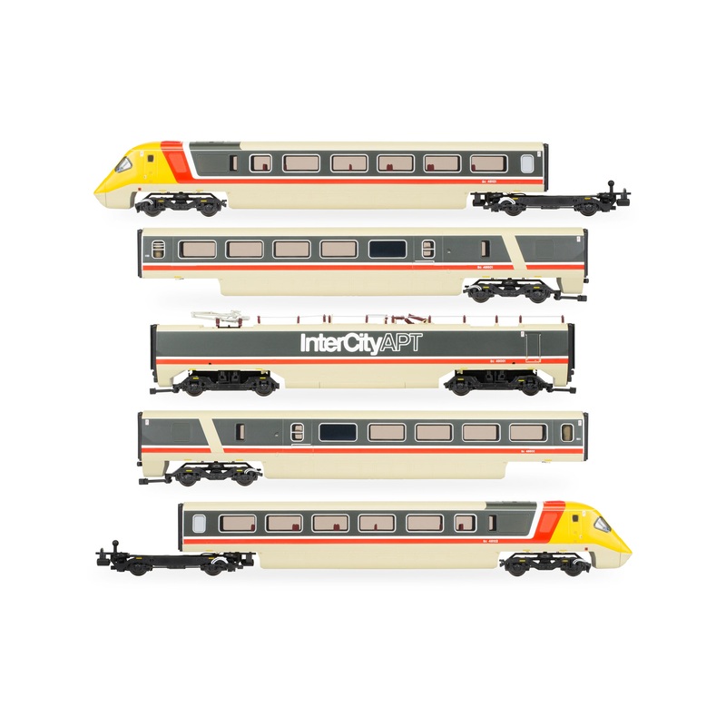 Hornby R30104 BR, Class 370 Advanced Passenger Train, Sets 370001 and 370002, 5-car Pack – Era 7