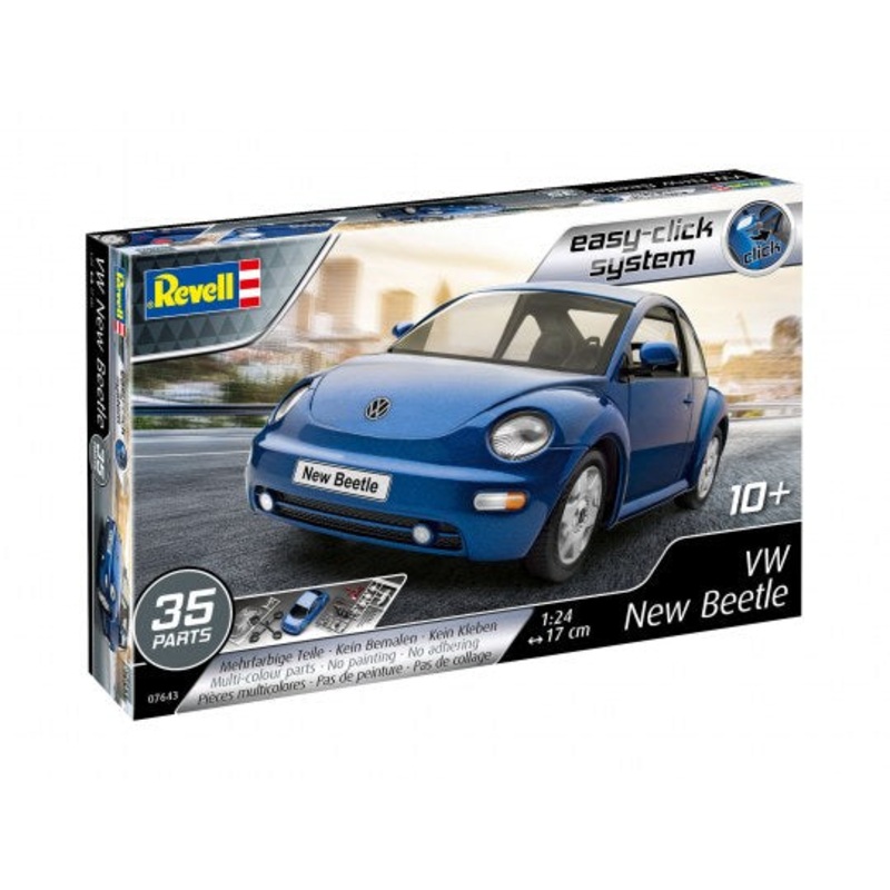 Revell 67643 Model Set – VW New Beetle (easy-click)