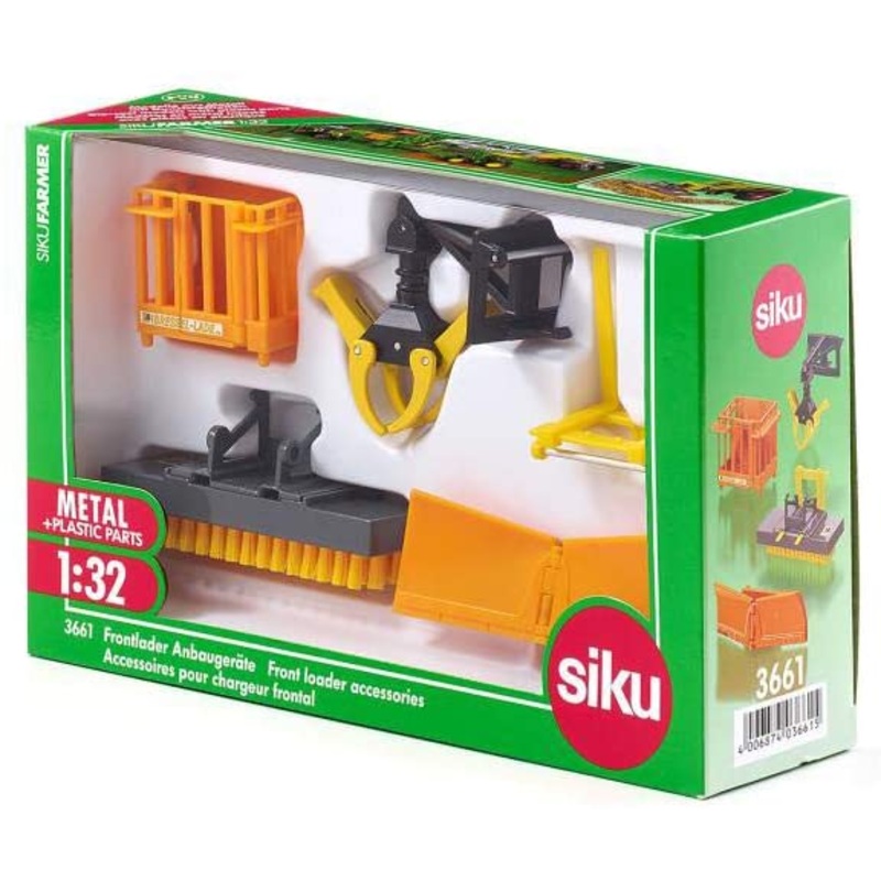 SIKU 3661 FRONT LOADER ACCESSORIES 1:32 SCALE