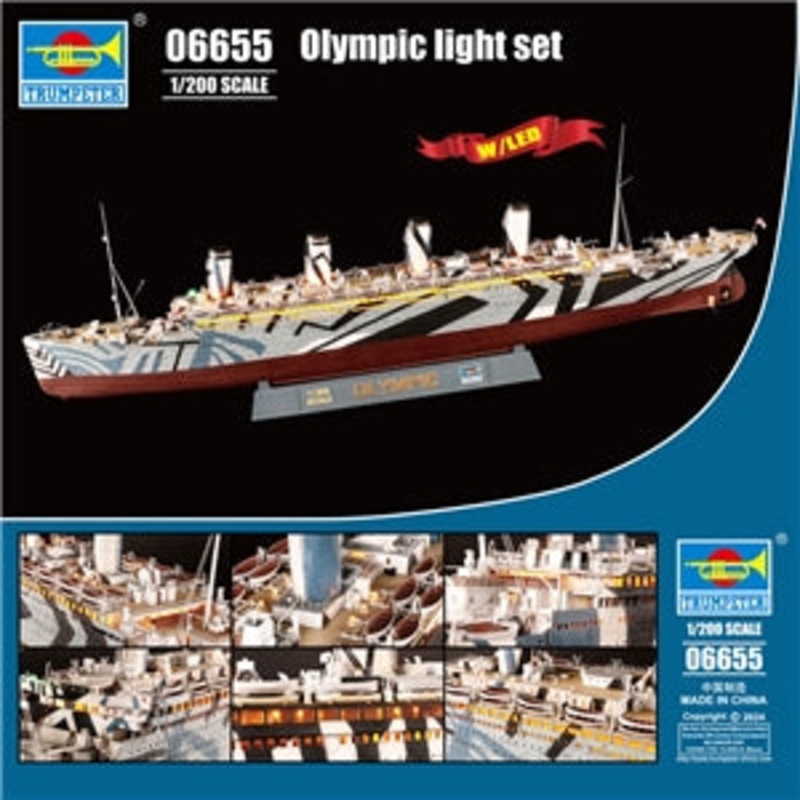 TRUMPETER 06655 USB LED Light Set for  HMT Olympic 1/200 SCALE