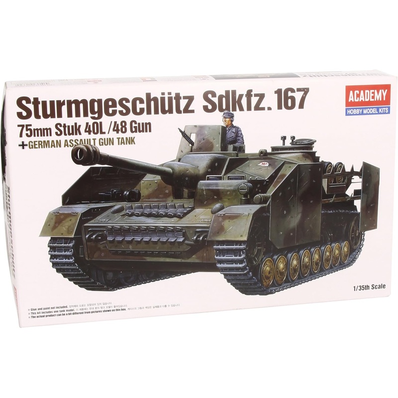 ACADEMY 13235 STURMGESCHUTZ SDKFZ.167 1/35 SCALE