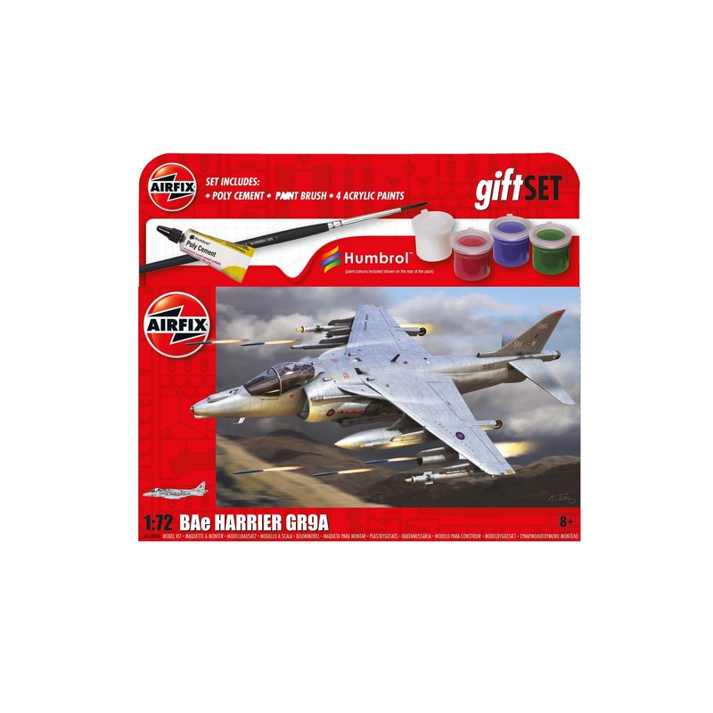 AIRFIX A55300A HARRIER GR9A   1/72ND SCALE STARTER KIT