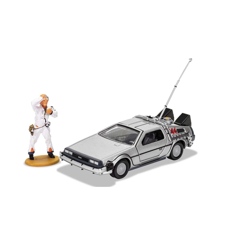 CORGI CC05503 BACK TO THE FUTURE DELOREAN & DOC BROWN