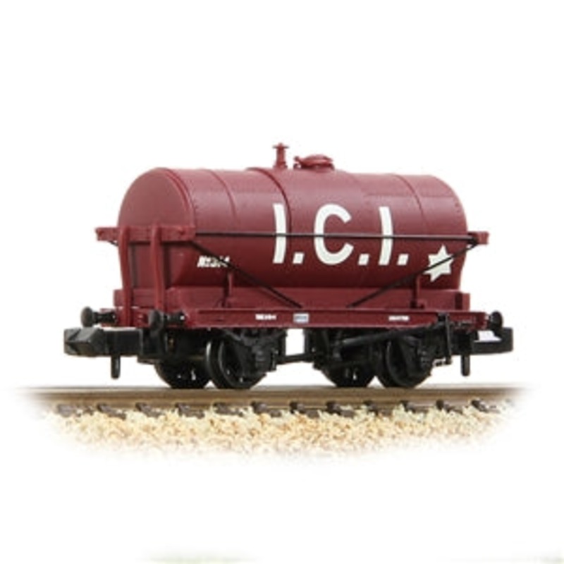 GRAHAM FARISH 373-682B  14T Tank Wagon ‘ICI’ Maroon