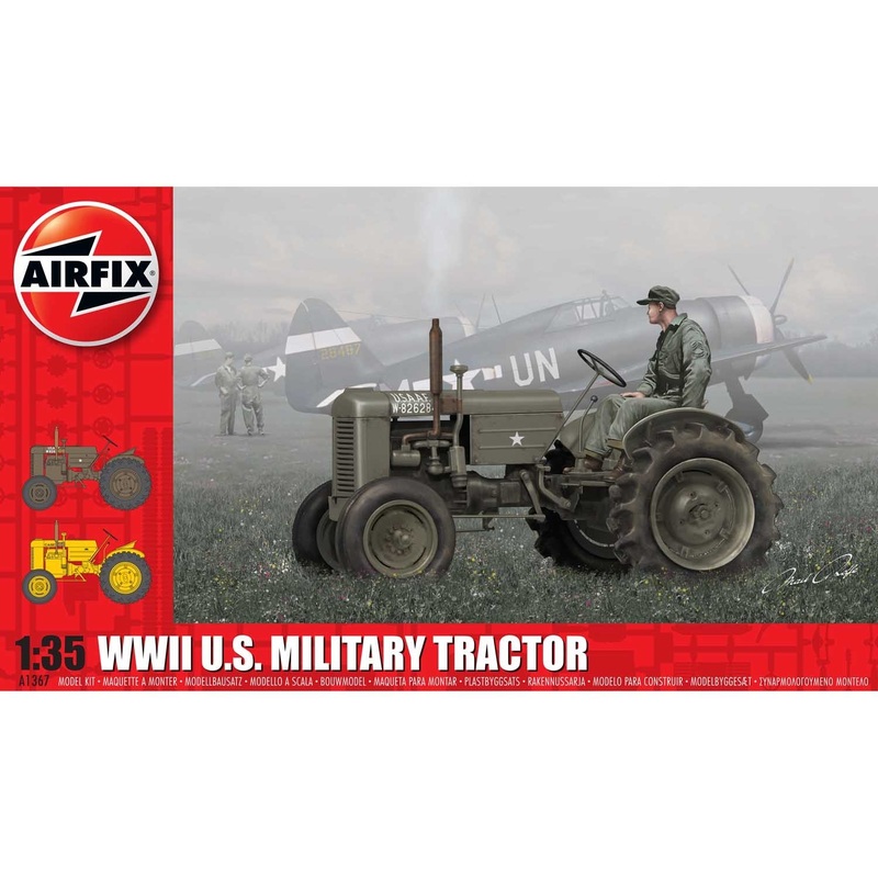 Airfix A1367 WWII U.S. Military Tractor 1:35 Scale