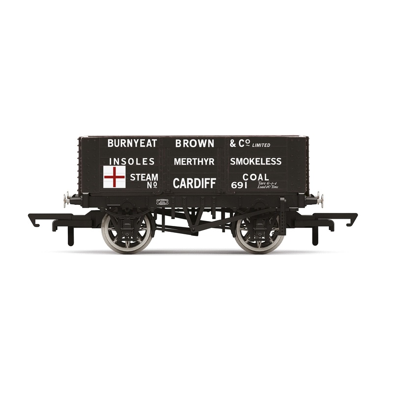 Hornby R60025 Wagons 6 Plank Wagon  Burnyeat Brown & Co. – Era 2