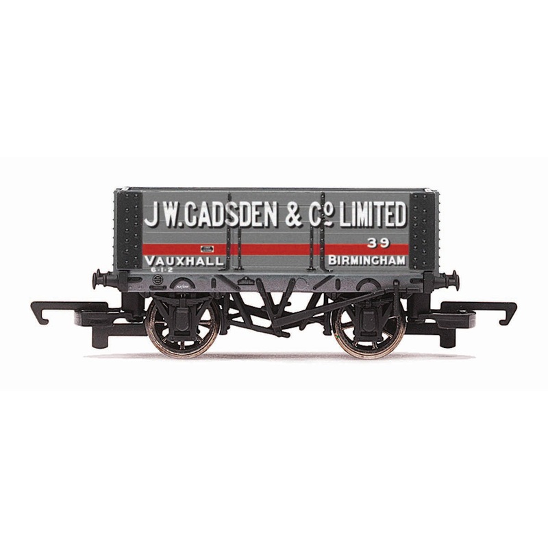 Hornby R6817 6 Plank Wagon  J W Gadsden 39 – Era 3