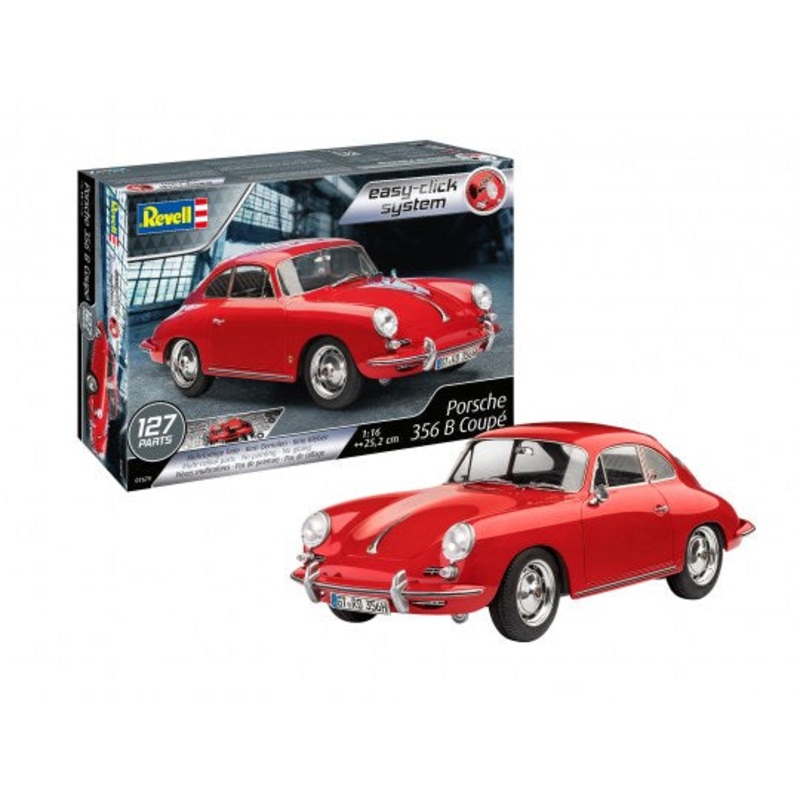 Revell 07679 Porsche 356 B Coup (easy-click)