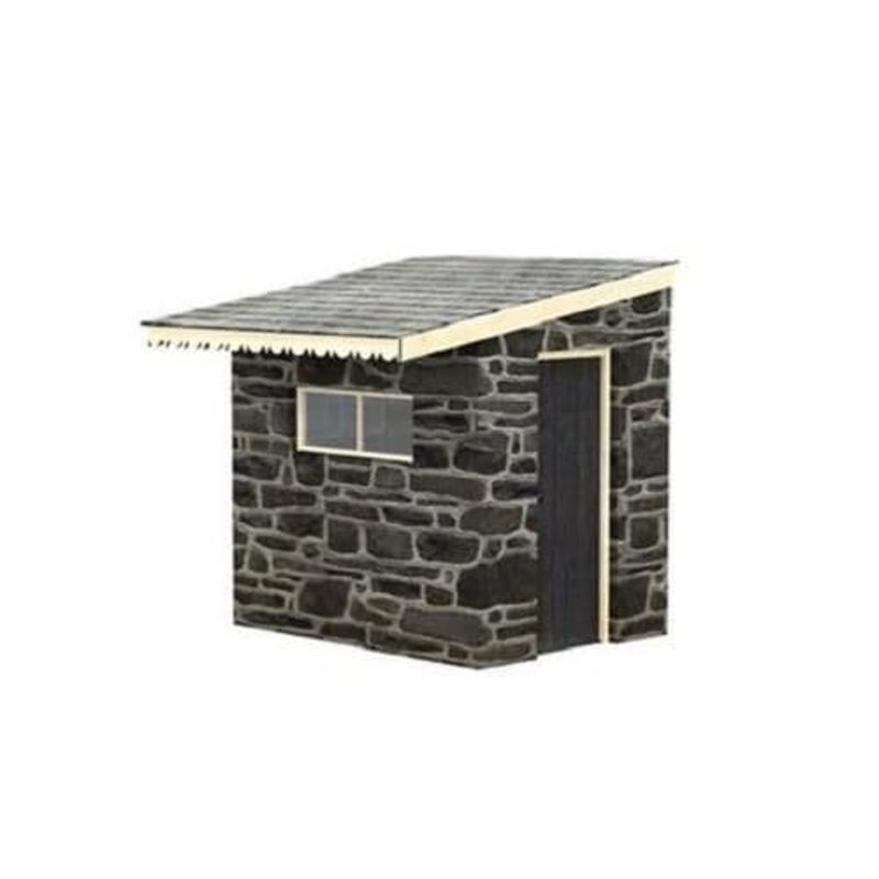 SCENECRAFT 44-0048 NARROW GAUGE STONE STATION HALT OO-9