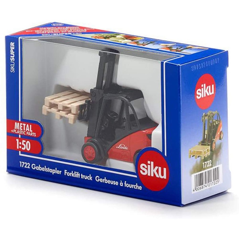 SIKU 1722 FORKLIFT TRUCK 1:50 SCALE