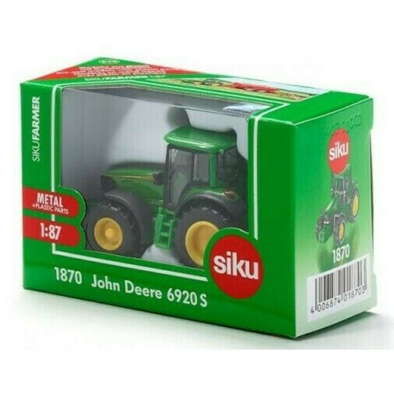 SIKU 1870 JOHN DEERE  TRACTOR 1:87 SCALE