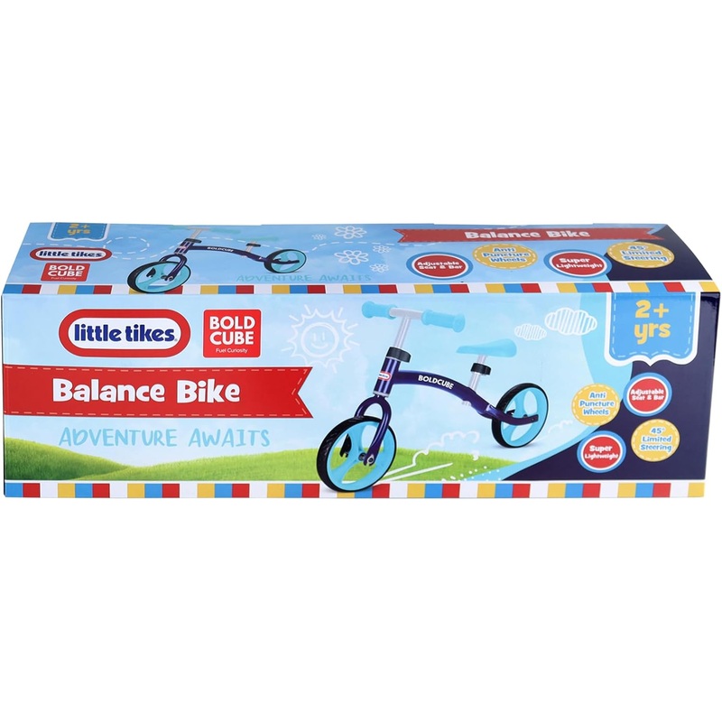** 30% OFF ** LITTLE TIKES BOLDCUBE SKY088 BLUE BALANCE BIKE