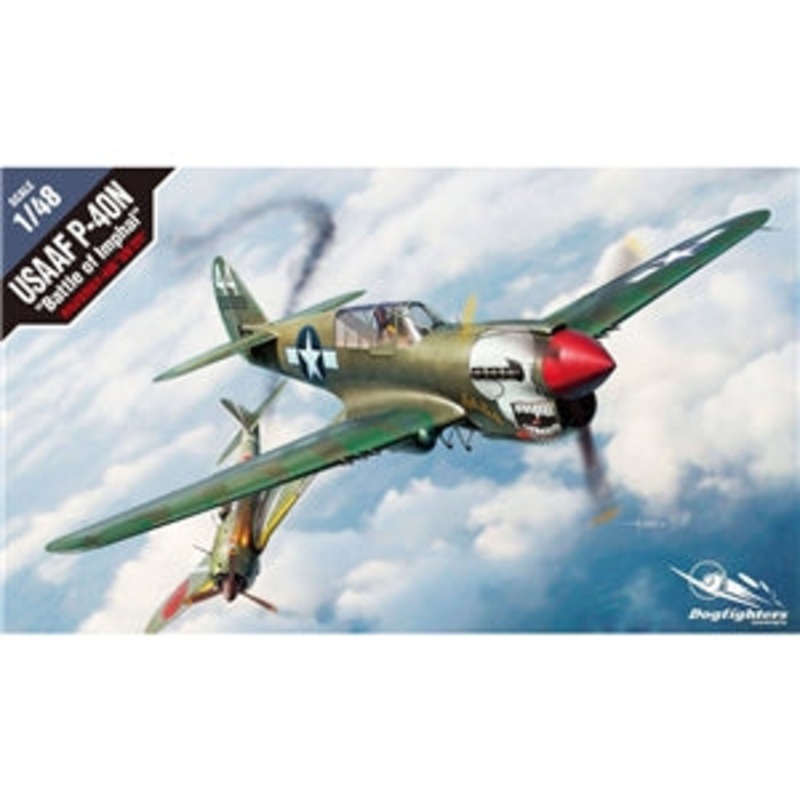ACADEMY 12341  USAAF P-40N “Battle of Imphal”  1/48 SCALE