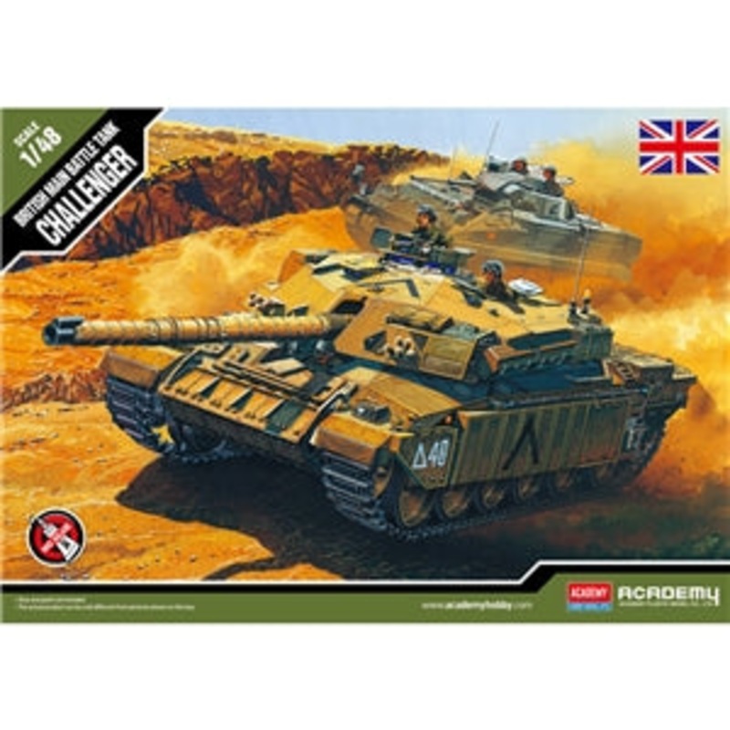 ACADEMY 13007B BRITISH MAIN BATTLE TANK 1/48 SCALE