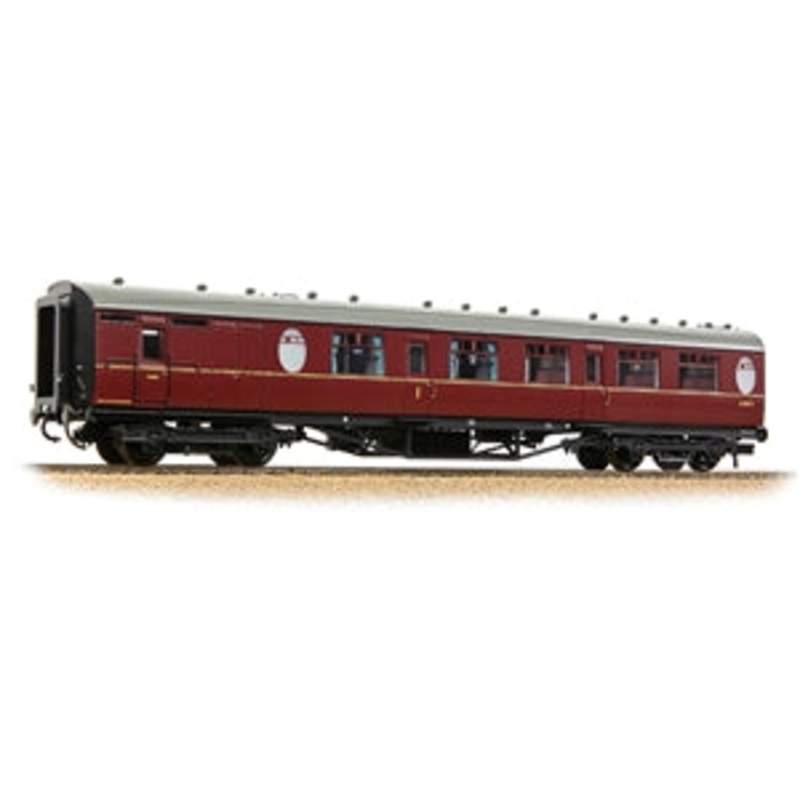 BACHMANN 34-437 LNER Thompson Brake Composite Corridor BR Maroon