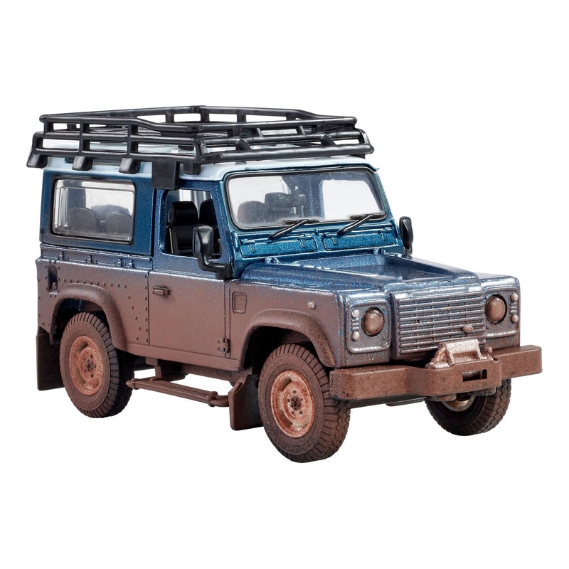 BRITAINS 43321 MUDDY LAND ROVER DEFENDER 90 1/32 SCALE