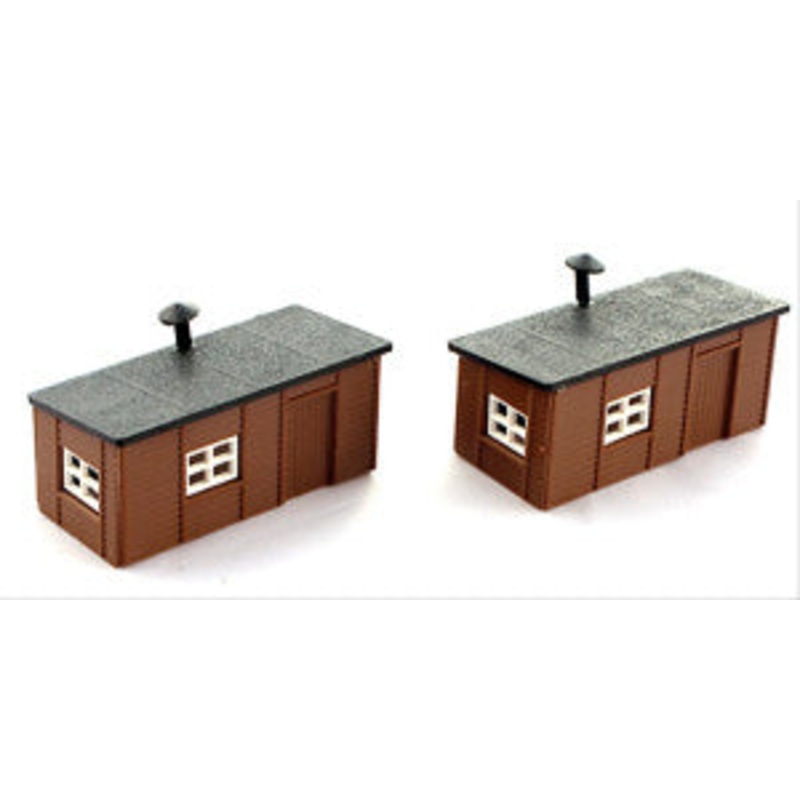 GAUGEMASTER KESTREL DESIGNS GMKD18  STATION YARD HUTS   N GAUGE