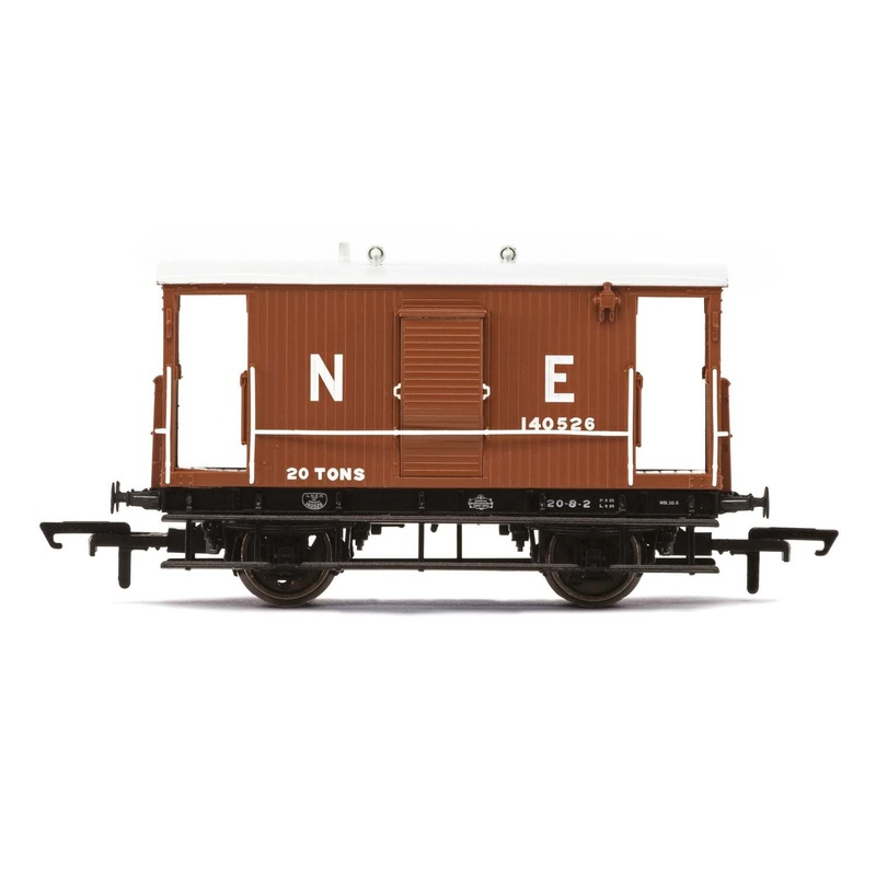 Hornby R6833A LNER  Dia.034 ‘Toad B’ 20T Brake Van 140526 – Era 3