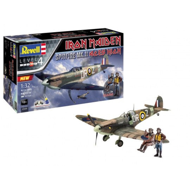 Revell 05688 Gift Set – Spitfire Mk.II “Aces High” Iron Maiden