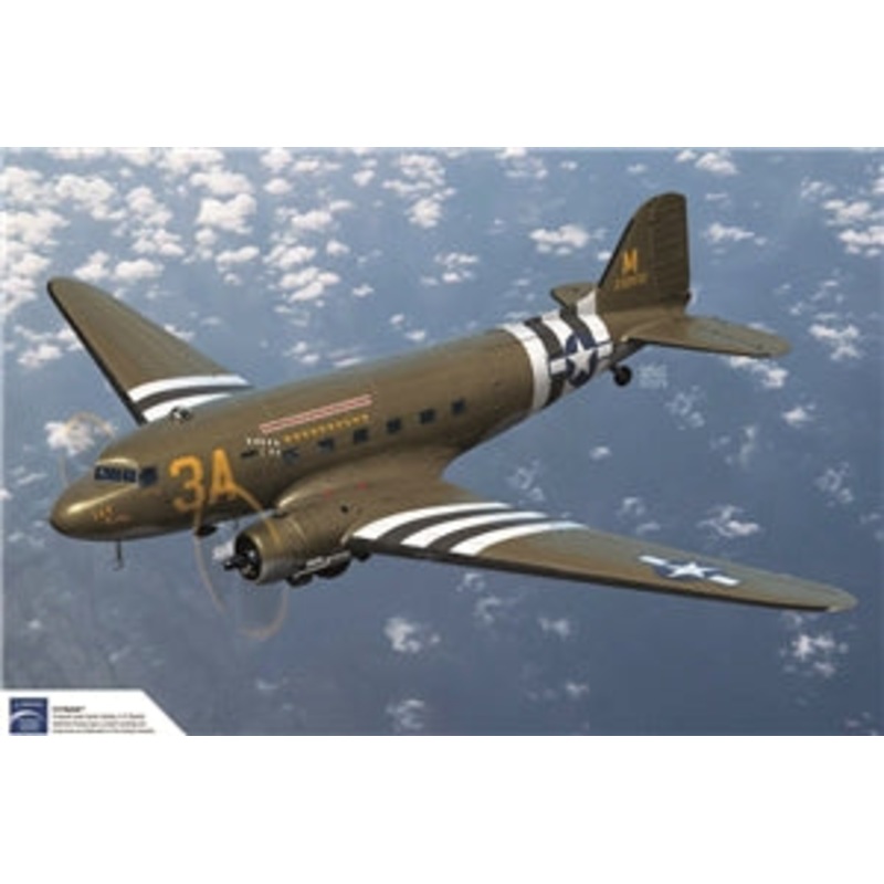 ACADEMY 12633 USAAF C-47 Skytrain  1/144 SCALE