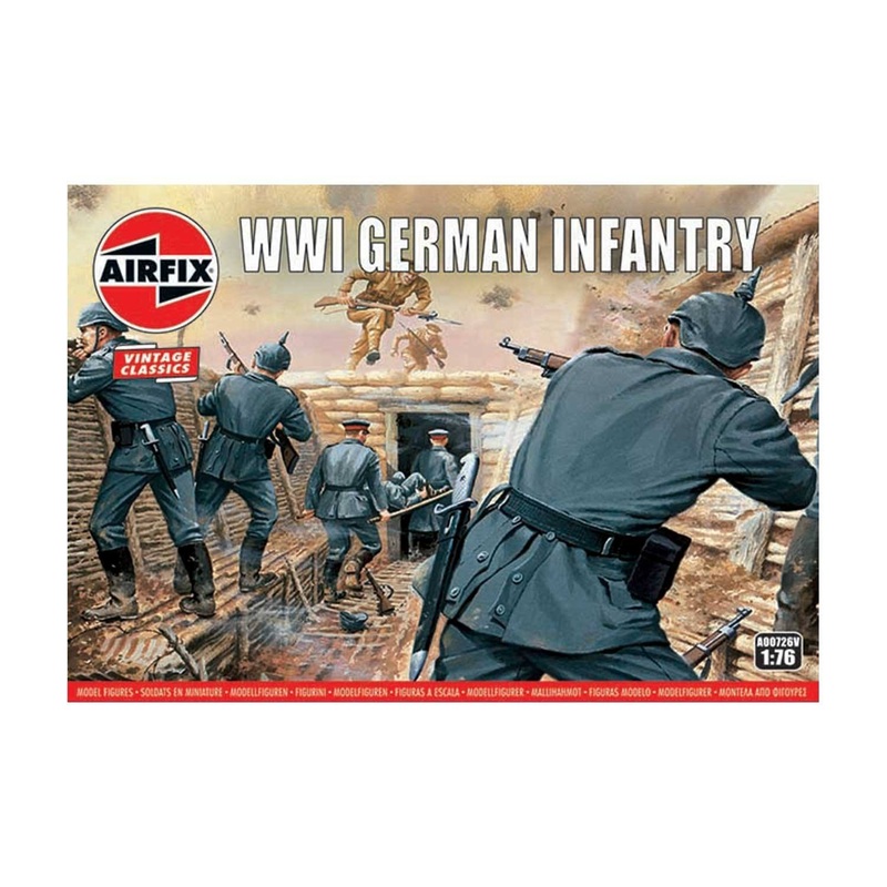Airfix A00726V WWI German Infantry 1:76 Scale