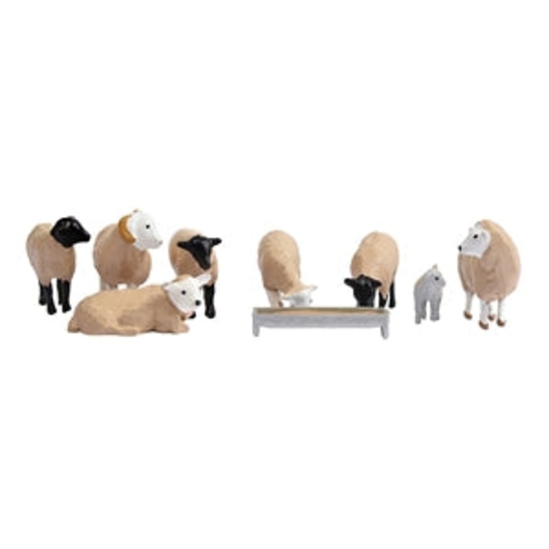 BACHMANN 36-083 SHEEP  OO SCALE FIGURES