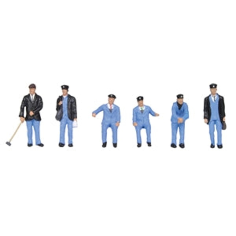 BACHMANN 36-407 1950 TRAIN CREW   OO SCALE FIGURES