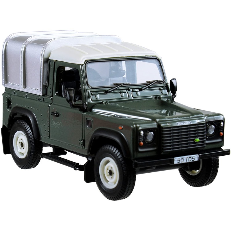 BRITAINS 42732A1 LANDROVER DEFENDER 90 (GREEN) 1:32 SCALE