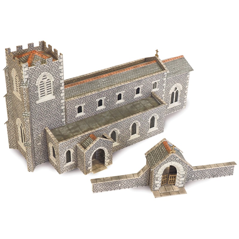 METCALFE PN926 N SCALE PARISH CHURCH
