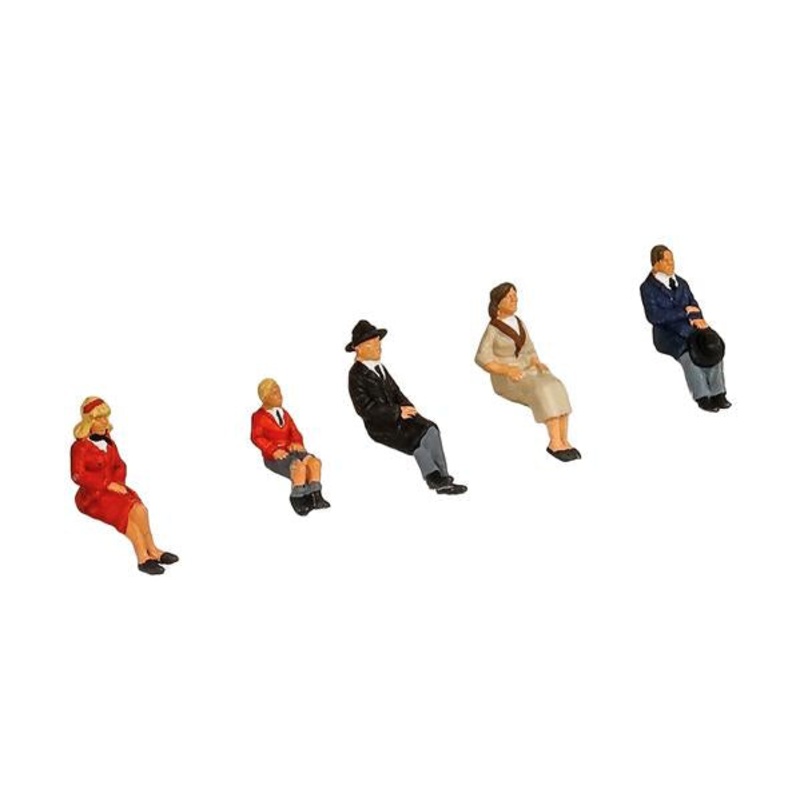PECO MODELSCENE 5301 SEATED PEOPLE  OO SCALE FIGURES