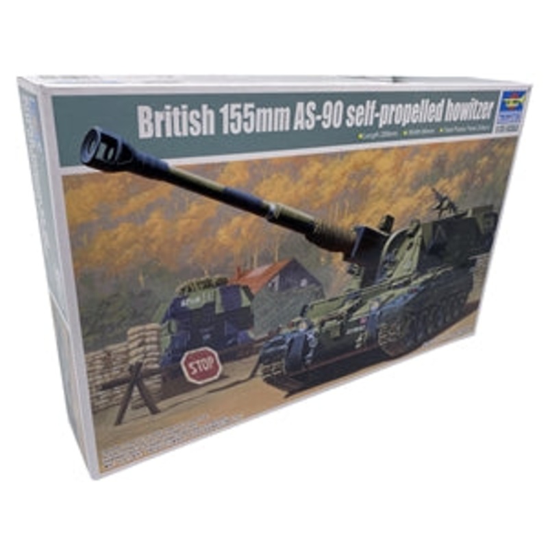 TRUMPETER 00324  AS-90 British 155mm SP Howitzer 1/35 SCALE