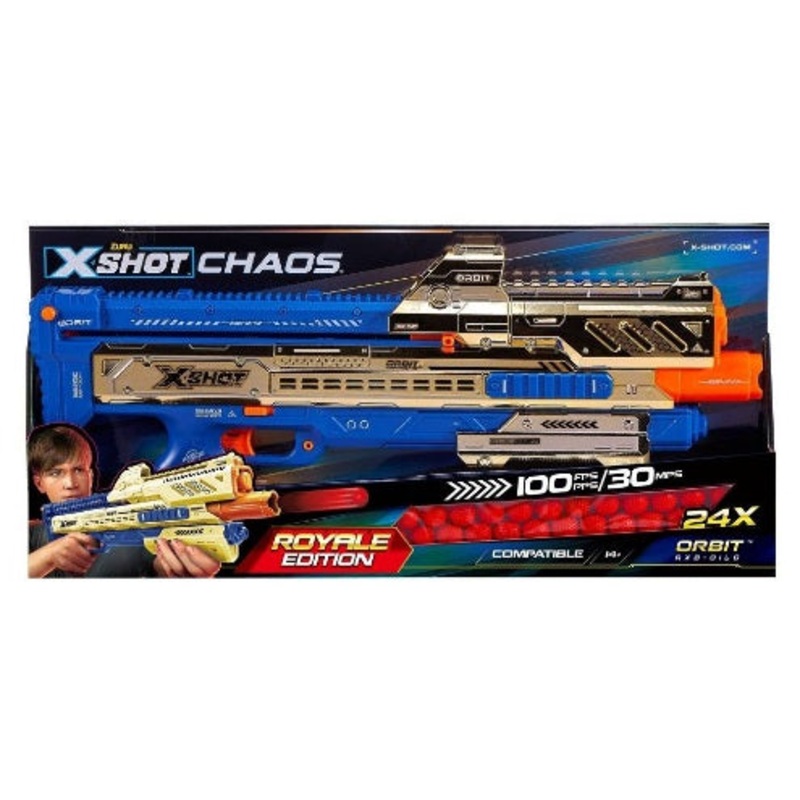 X SHOT 36414 CHAOS ROYALE EDITION ORBIT BLASTER