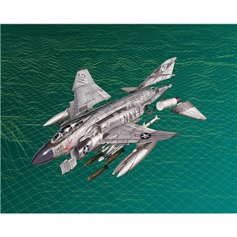 ACADEMY 12515 USAF F-4J PHANTOM SHOWTIME 100  1/72 SCALE