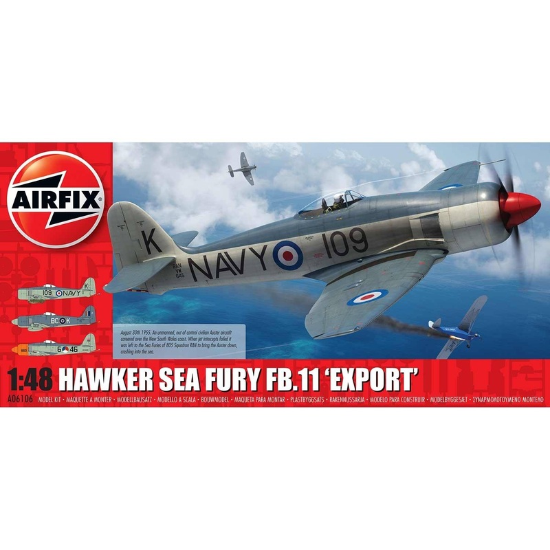 Airfix A06106 Hawker Sea Fury FB.11 ‘Export’ 1:48 Scale