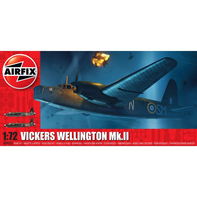 AIRFIX A08021 VICKERS WELLINGTON MK.II 1/72 SCALE
