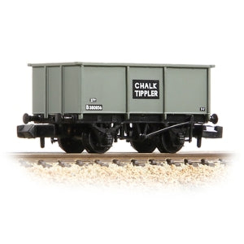 GRAHAM FARISH 377-278B BR 27T Steel Tippler Wagon BR Bauxite (TOPS) [WL] N GAUGE