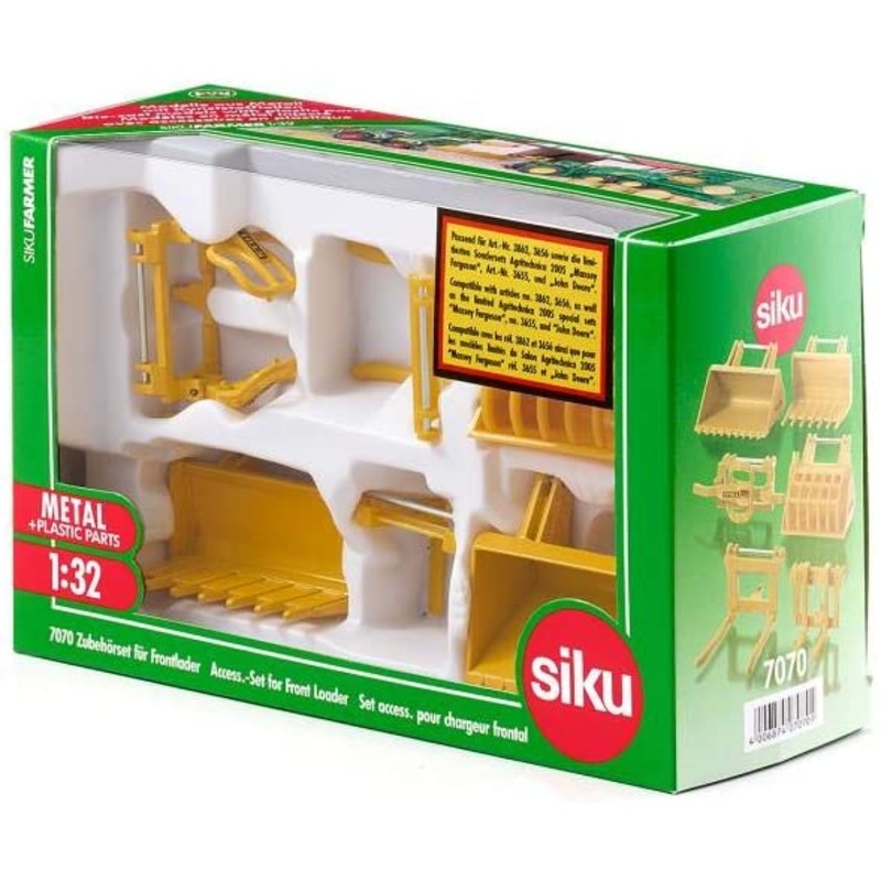 SIKU 7070 ACCESSORIES FOR FRONT LOADER 1:32 SCALE