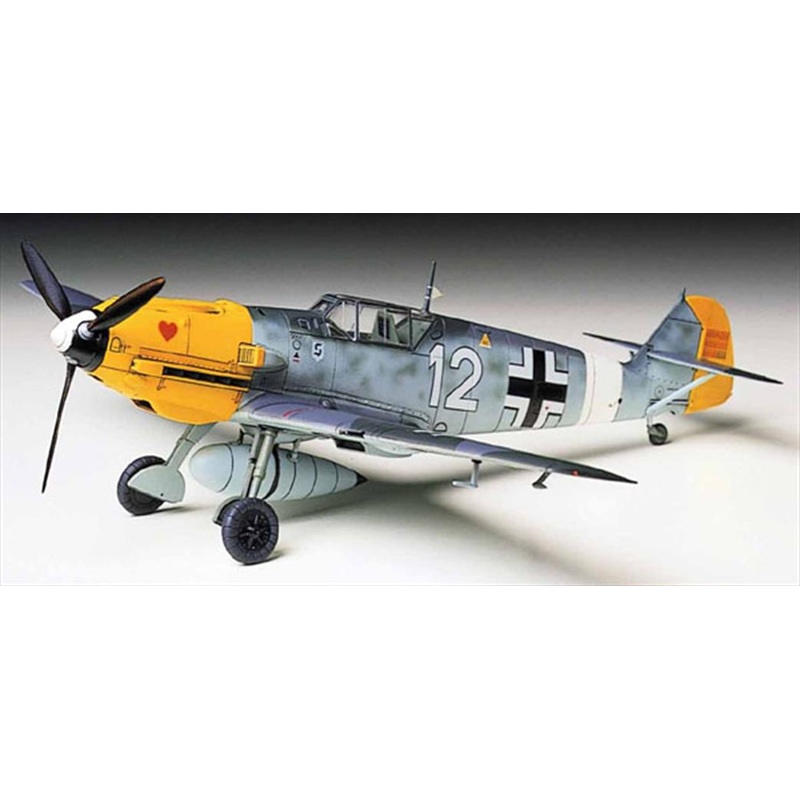 Tamiya 60755 Messerschmitt BF109E-4/7 Tropical WW2 kit 1/72